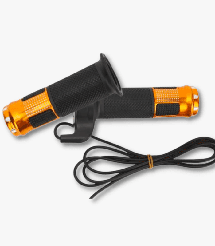 ידית גז מלאה איכותית לאופניים וקורקינט מבית Rizoma